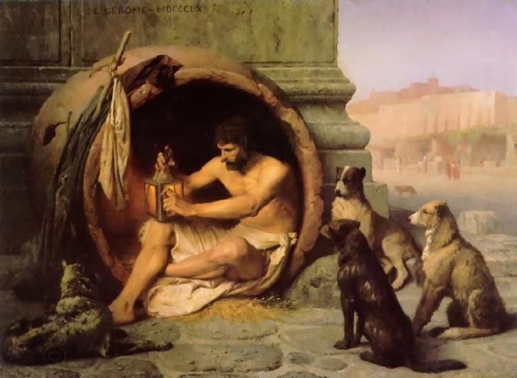 Jean Leon Gerome Diogenes oil painting picture